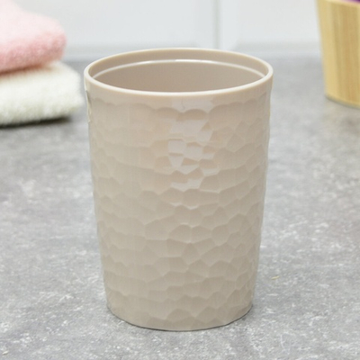 Стакан для ванной "Tule" 350мл (бежевый)