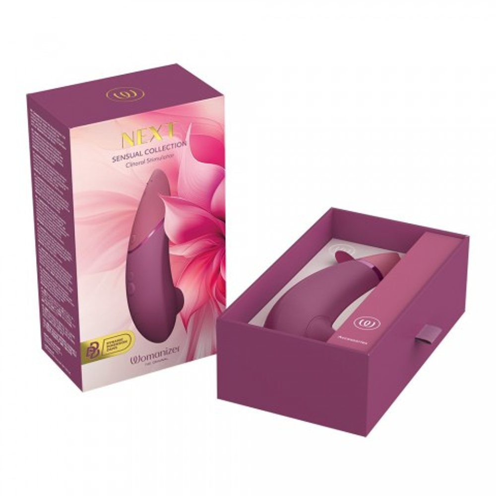 Бесконтактный клиторальный стимулятор Womanizer Next темно-розовый