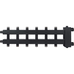 Коллектор с гидравлической стрелкой ROMMER - 1"1/2 НР на 3+3+1 контур 1" НР (до 85 кВт)