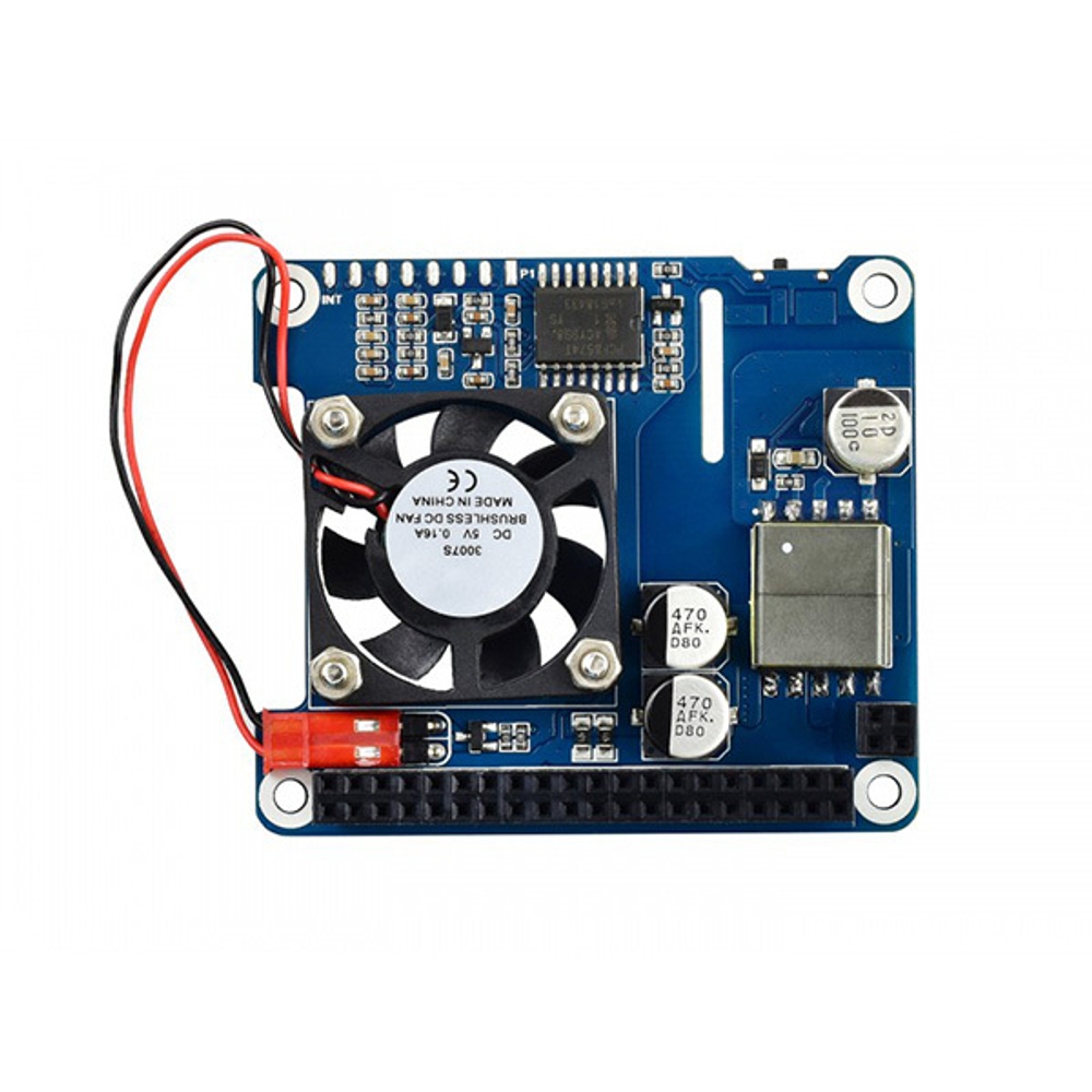 Плата Power over Ethernet HAT (B) for Raspberry Pi Waveshare