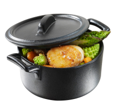 Кокотница 0.2л Revol Belle Cuisine черная фото