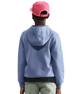 Детская теннисная толстовка Nike Kids Sportswear Club Fleece - world indigo/white