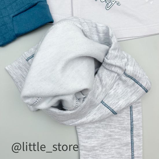 Комплект утепленный "Олененок" синий