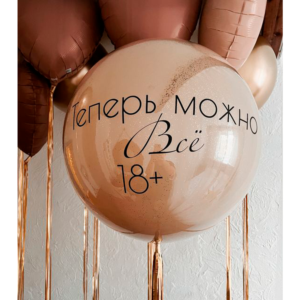 Композиция из шаров Теперь можно ВСЁ