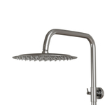 Душевая система 35к MIXLINE MLSS36-06 "Steel Kit" излив лейка 1 позция+лейка"Тропический душ" НЕРЖ