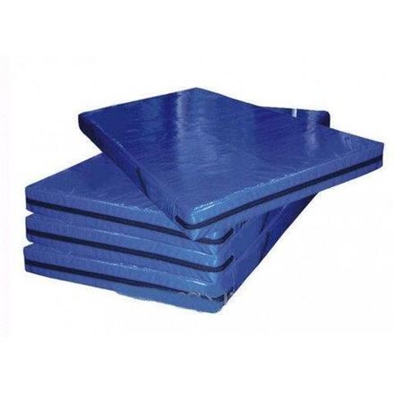 Мат гимнастический 2х1х0,1 м тент плотность 18 22