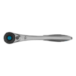 Набор торцевых головок, трещотка 120 зубьев, 1/4", CrV, 36 предметов Gross