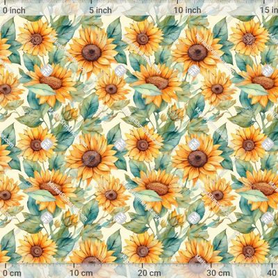 Поле подсолнухов by Мир Натали 500 DPI