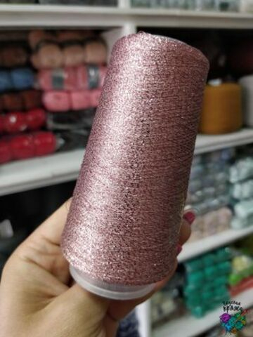 Розовый, арт. 29, люрекс