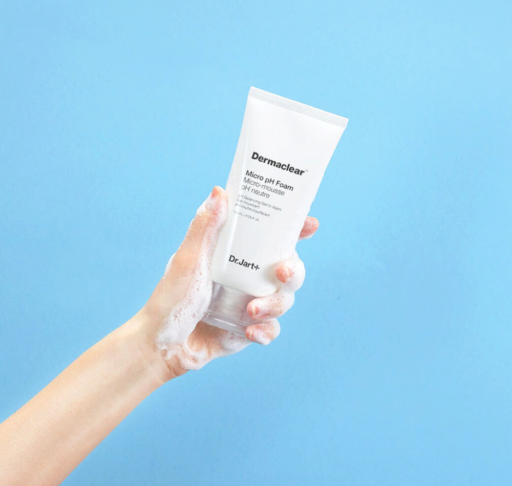 Гель-пенка для умывания Dr.Jart+ Dermaclear Micro pH Foam Micro-Mousse pH Neutre Balancing Gel-to-foam 120 мл