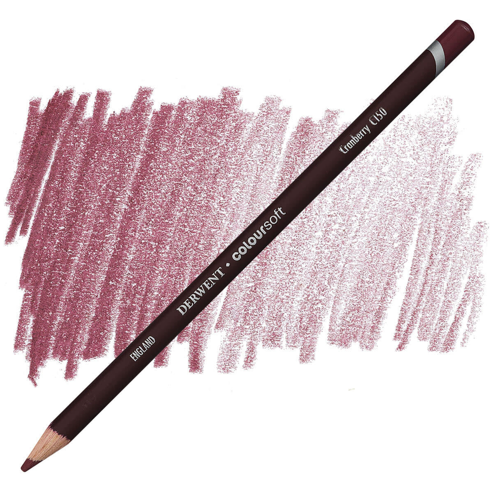 Derwent Coloursoft. C150 Cranberry