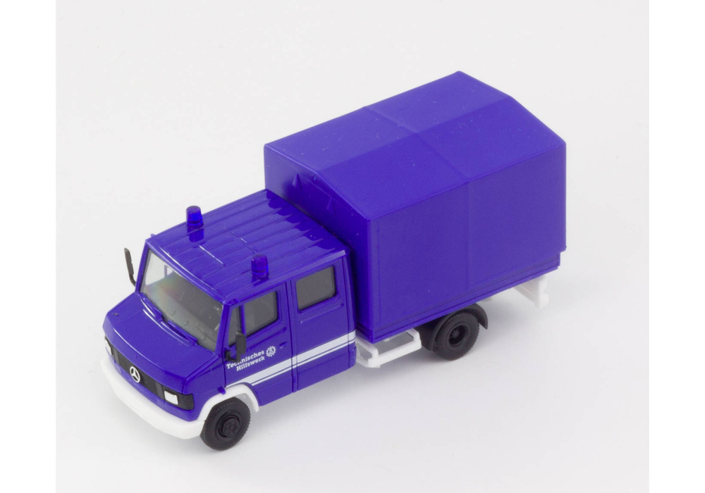 Автомобиль Mercedes-Benz T2 двойная кабина с тентом "THW"