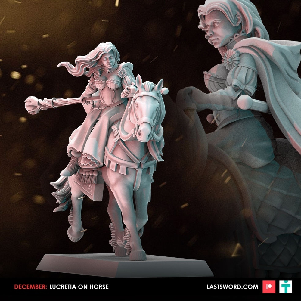 Empire Lady on Horse