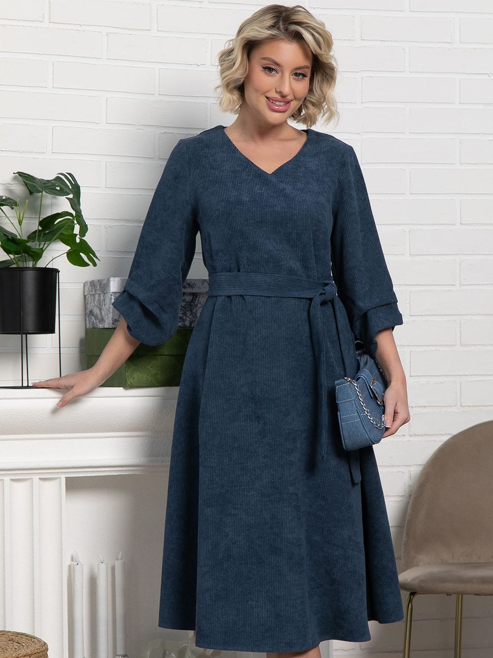 Платье Аглая (джинс) П15137-4М LT Collection