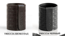 Варианты цвета Cuoietto Treccia шоколад и черный.