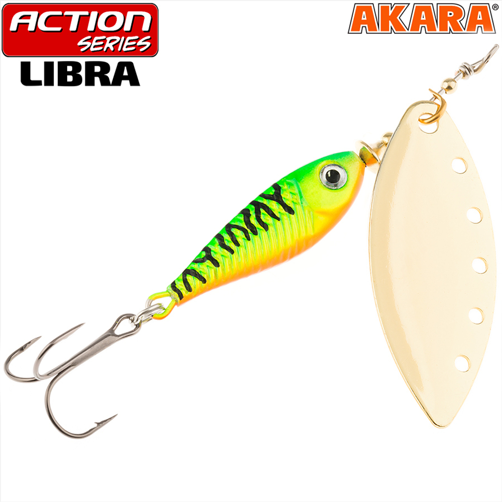 Блесна вращающаяся Akara Action Series Libra 4 16 гр. 4/7 oz. A21-3