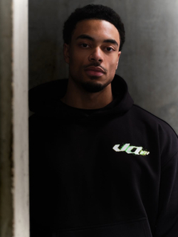 Толстовка VANQUISH Acid Oversized Hoodie Black