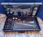 Шашлычный набор подарочный "Буйвол Элит" №30 в кейсе из экокожи