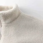 Куртка Ymkashix Furry Big Logo HTF белая/коричневая