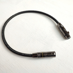 DAXX R390 Балансный 1XLR-1XLR кабель (папа-мама) из посеребренной монокристаллической меди. High Grade D=9mm (1шт.)