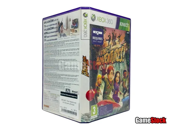 Xbox 360 Kinect Adventures! Б/У (Русские субтитры)
