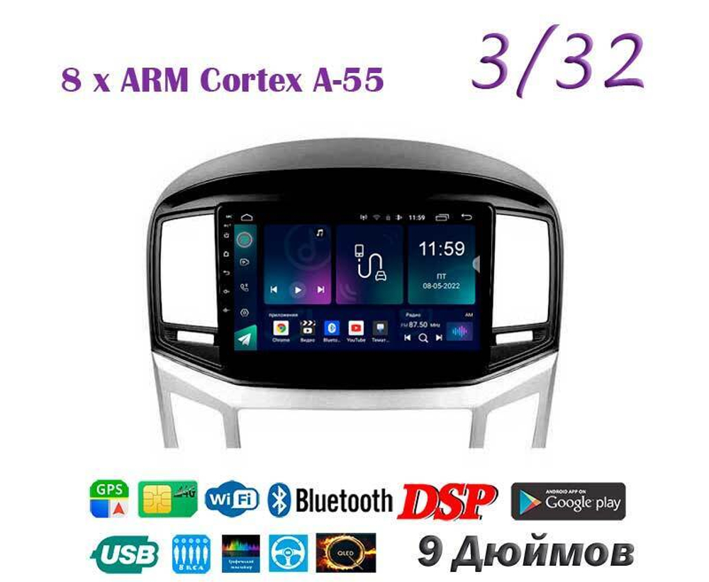 Topway TS18 3+32GB 8 ядер для Hyundai H1 2015+