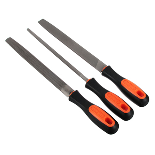 Набор напильников 200мм 3шт. пластиковая ручка ЕРМАК ХХ