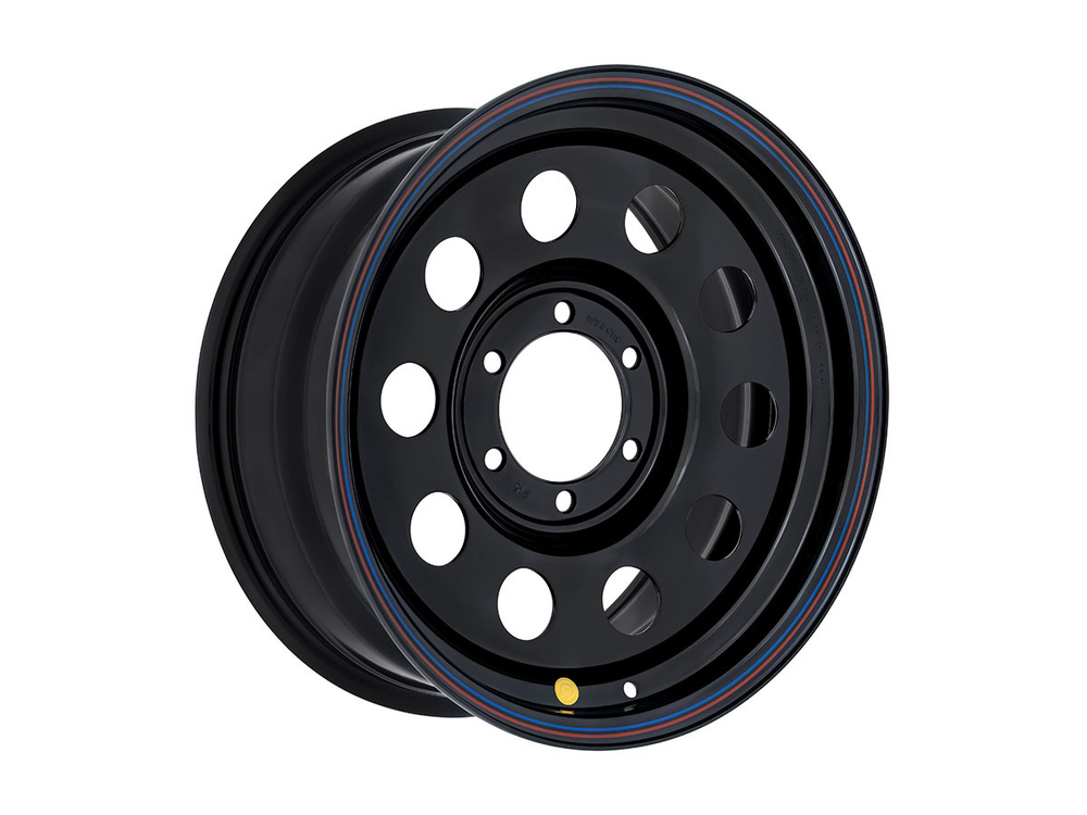 Диск усиленный стальной черный 6x139,7 8xR17 d110 ET+10 1780-63910BL+15