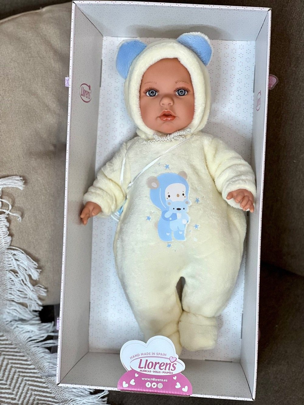 Кукла Llorens мягконабивная 42см Enzo (14207)