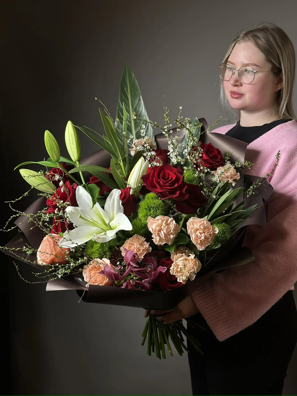 Авторский букет «Лунная соната»