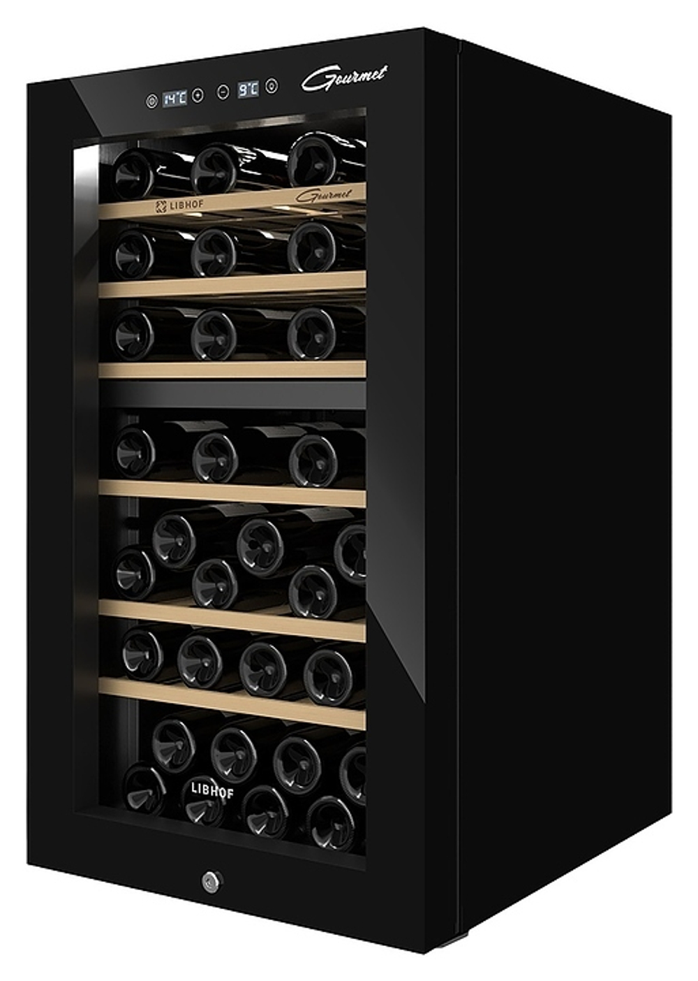 Винный шкаф Libhof Gourmet GMD-54 black черный