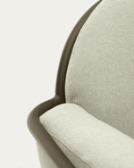 Joncols 3-местный алюминиевый диван зеленого цвета 225 см