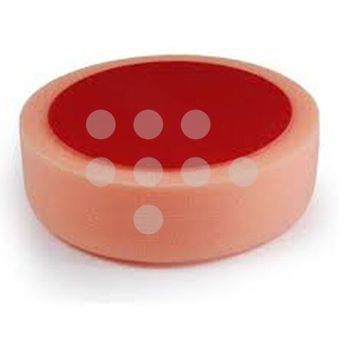 Круг для полировки средний, оранжевый d=150*50 на  липучке (HOLEX)