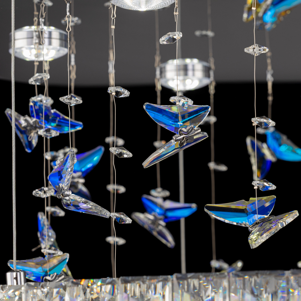 Citilux ETERA CL322050 LED Люстра хрустальная с пультом