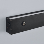 810657 Светильник настенный FIUME SPOT 230V LED 10W 270LM 100G (Back light)+7W(Spot light) 460LM 24G ЧЕРНЫЙ 4000K