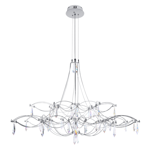 Подвесная светодиодная люстра Loft It Mira 10590/1000 Silver Asfour