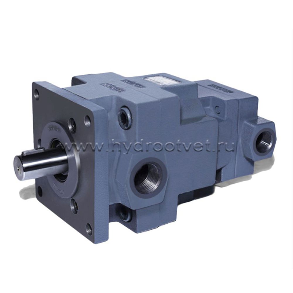 НПл63-12,5/6,3 - Пластинчатый нерегулируемый сдвоенный насос с рабочим объемом 63+12,5 см3 (YB1-63/12.5U)