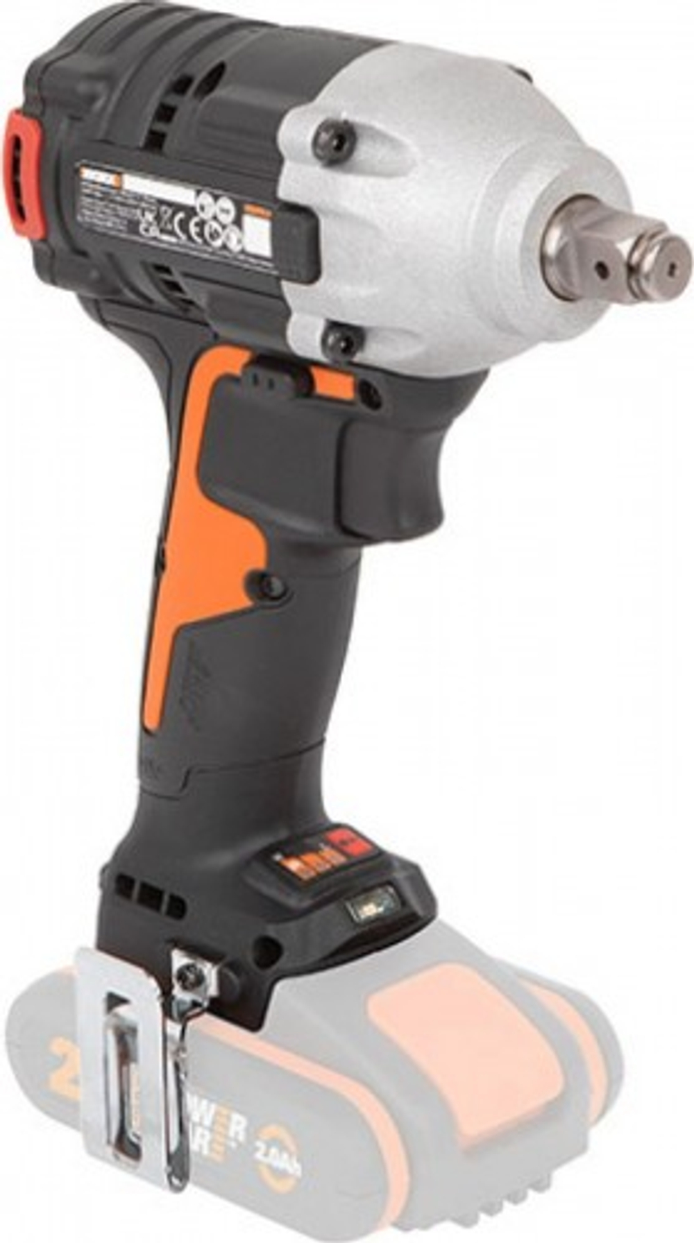 Гайковерт аккумуляторный Worx WX272.9 без АКБ и ЗУ бесщеточный WX272.9