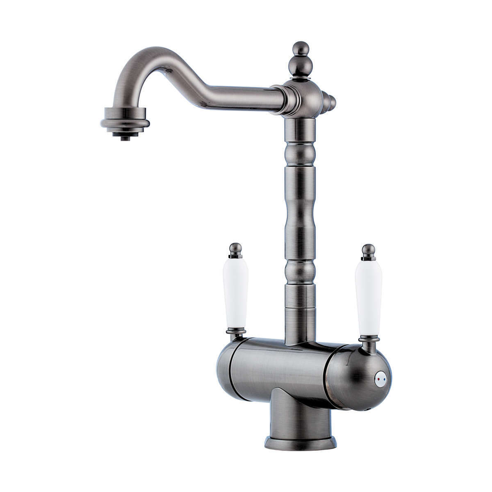 Купить Смеситель для кухни Omoikiri Amagasaki-SI Античное серебро 4994045