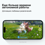 Смартфон Apple iPhone 16 Plus, 128 GB, Black (черный), nanoSIM+eSIM