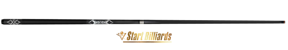 Кий Startbilliards Пул Карбон серый 2РС 145 см.