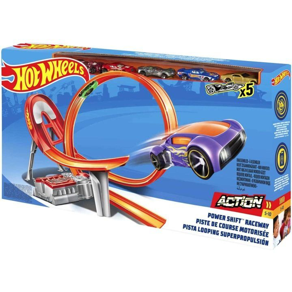 Hot wheel car track top