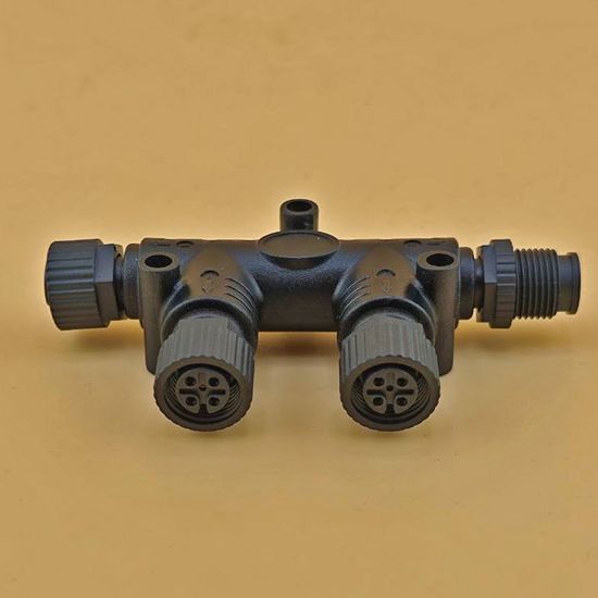 NMEA 2000 M12 5pin коннектор 4 порта