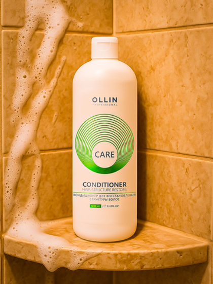 OLLIN Professional CARE Кондиционер для восстановления структуры волос, 1000 мл