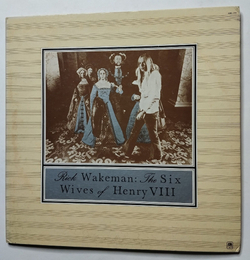 Винтажная виниловая пластинка LP Rick Wakeman The Six Wives Of Henry VIII (Japan 1973) (No Obi)