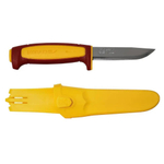Нож Morakniv Basic 511 углеродистая сталь, Yellow/Dala Red