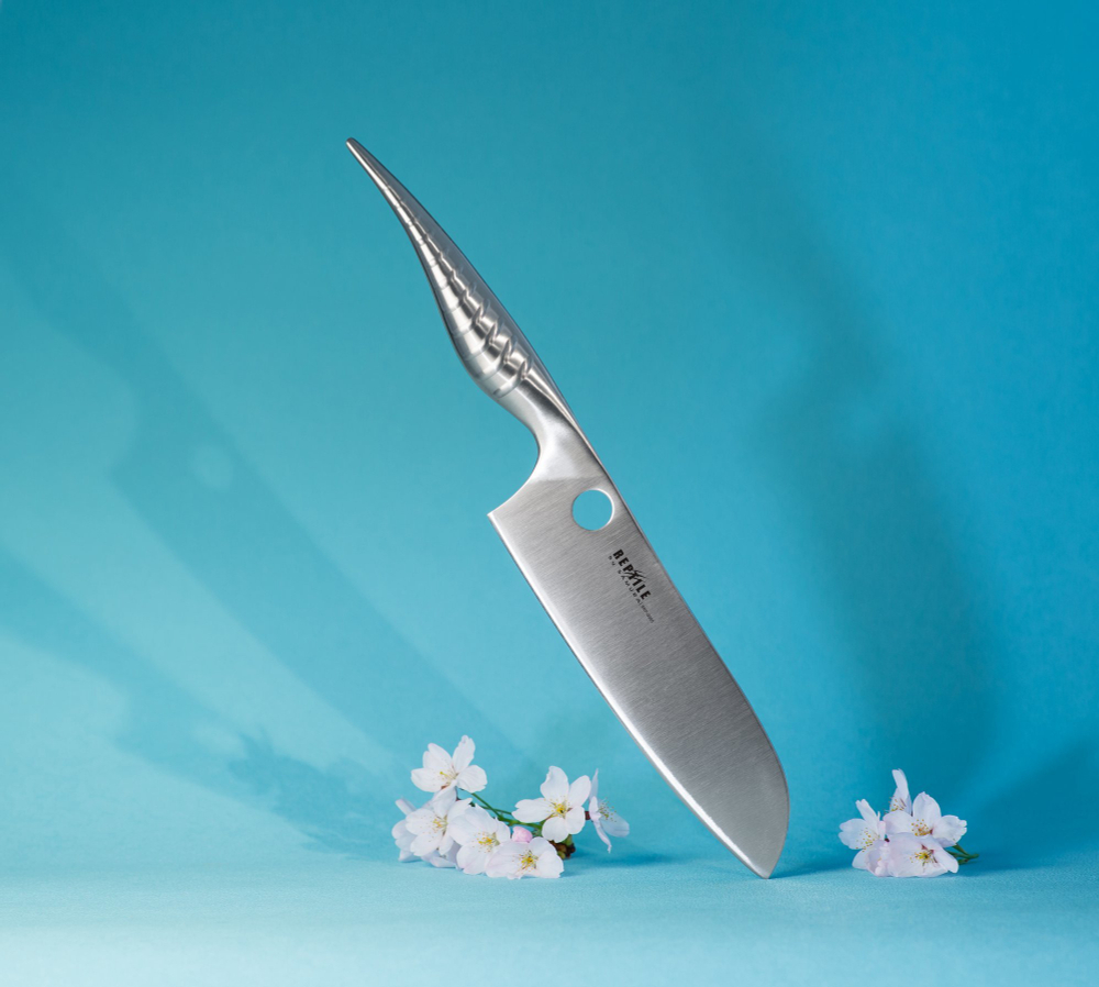 Нож кухонный Сантоку 17см Samura Reptile