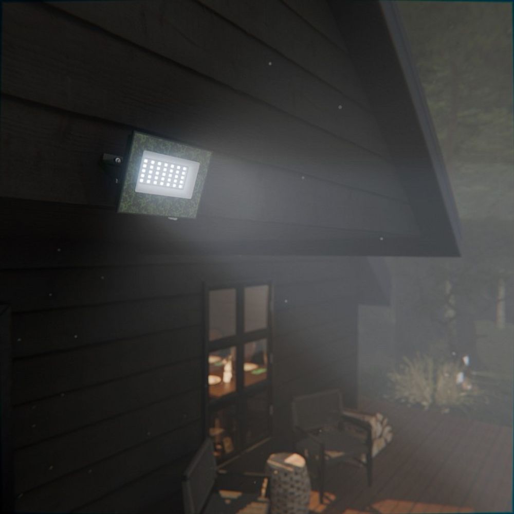 Настенно-потолочный прожектор Gauss  GFD002