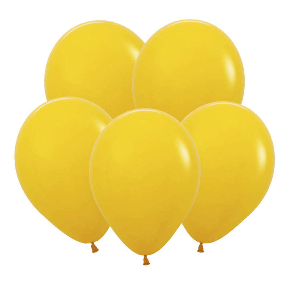 Шар 18" Медовый желтый, Пастель / Honey Yellow (021) Sp
