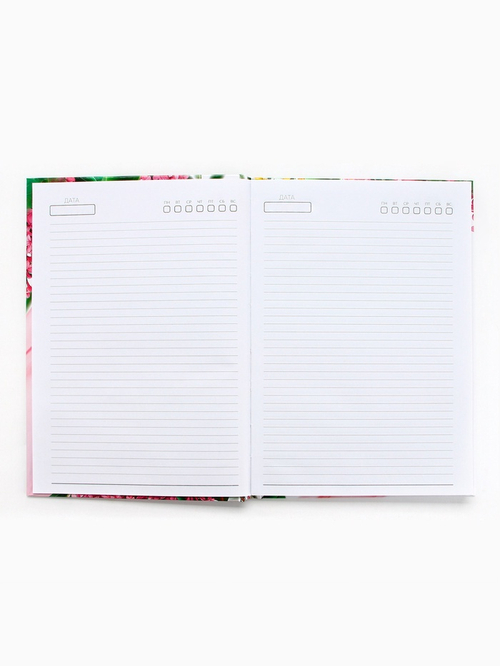 Ежедневник в твердой обложке А5, 80 л «С 8 Марта»